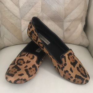 Steve Madden Leopard Loafers